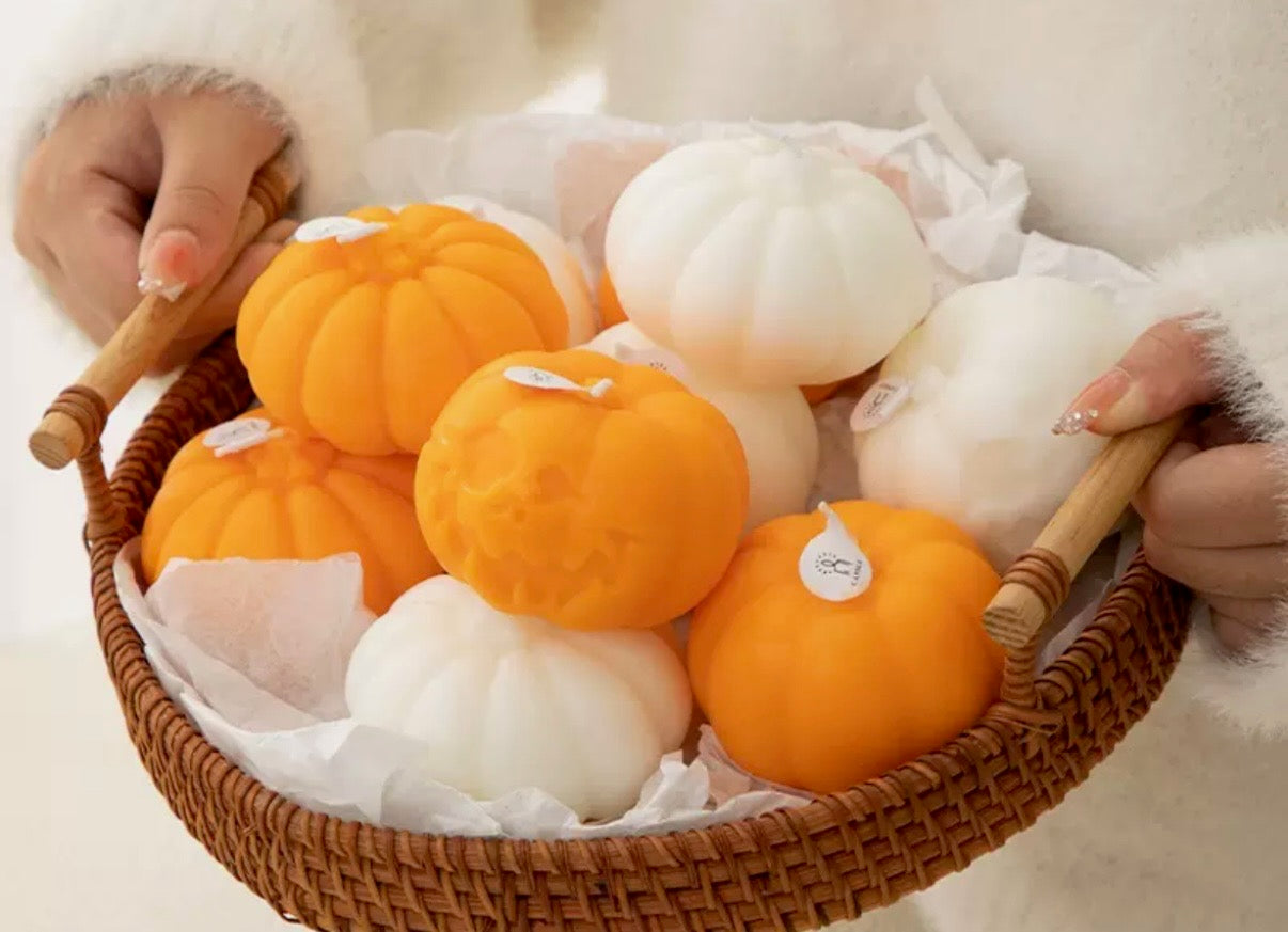 Halloween Pumpkin Scented Candle