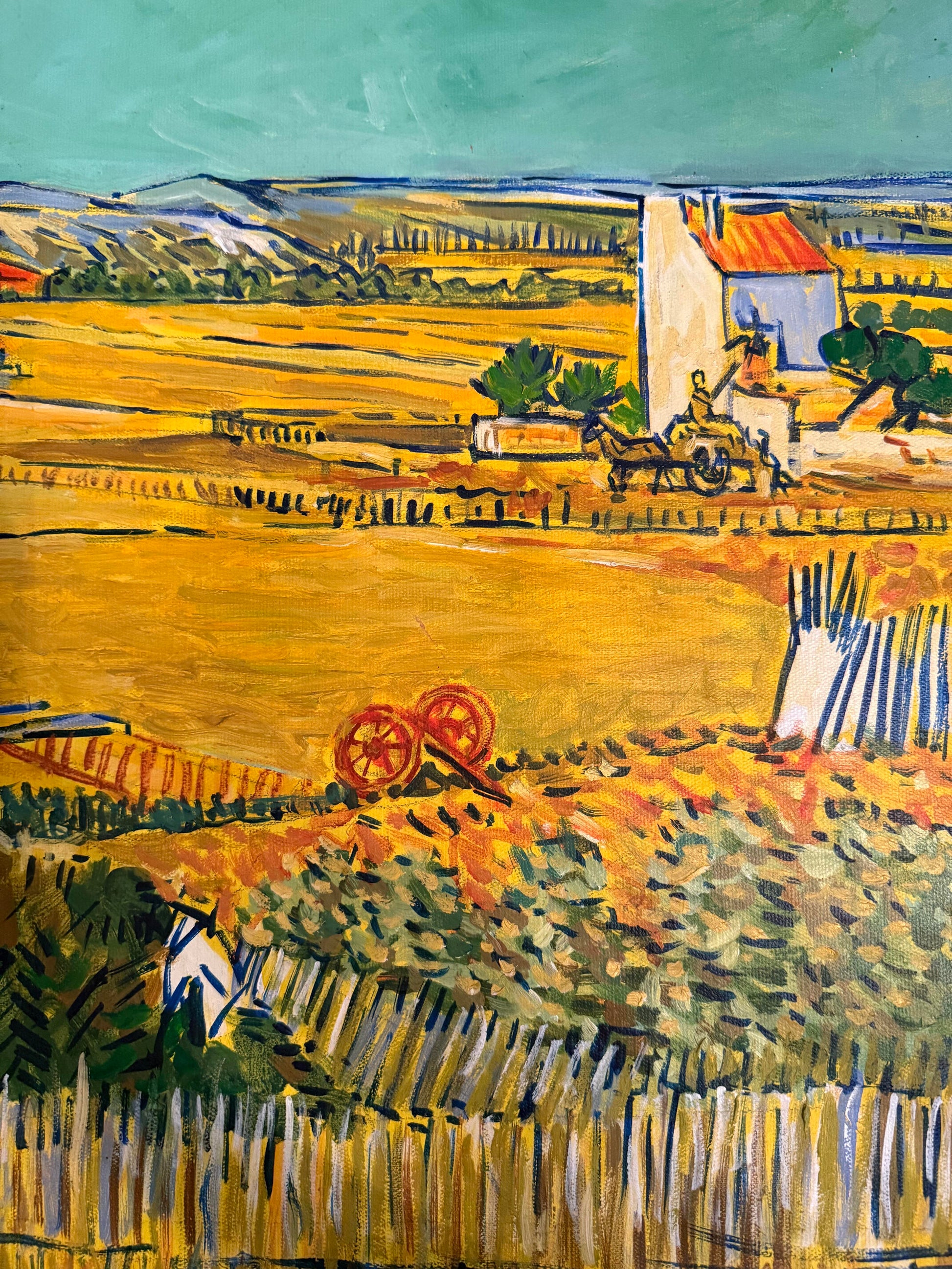 Golden Fields in Summer Light