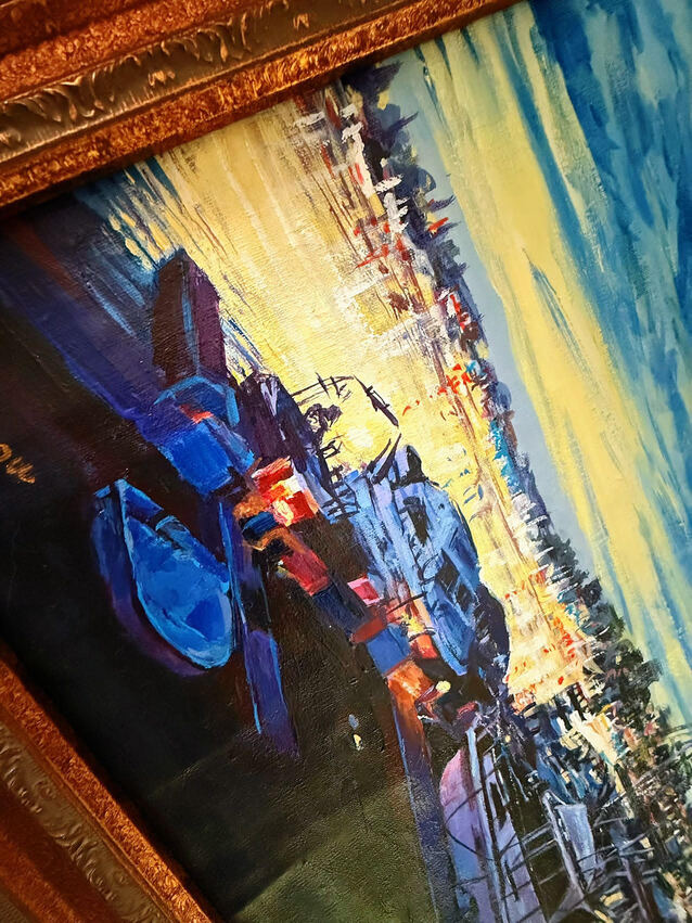 Harbor at Sunset