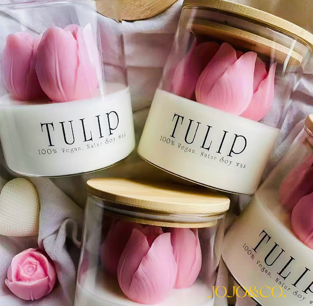 Tulip Scented Soy Candle