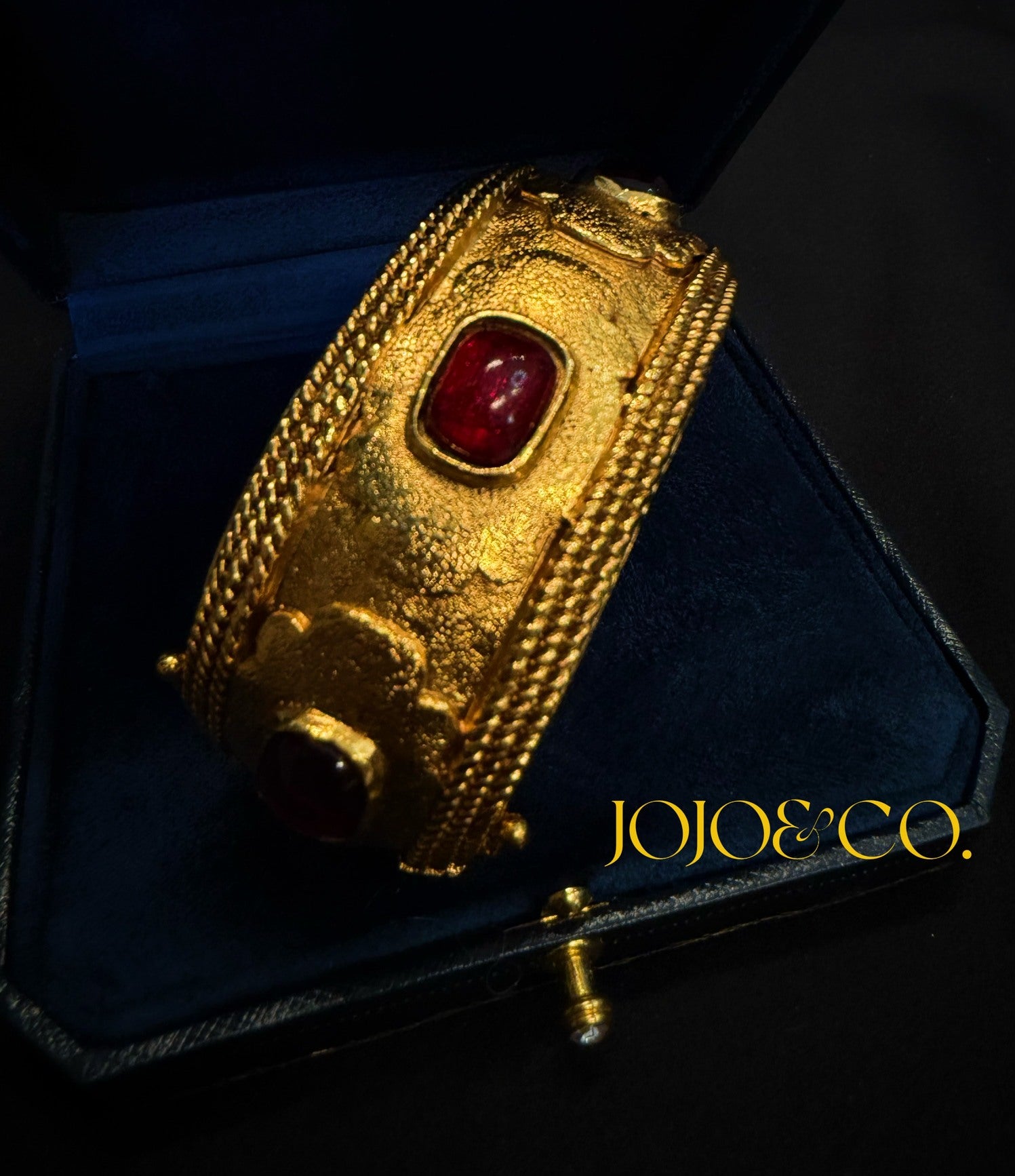 1990s Chanel Wide Cuff Bracelet
