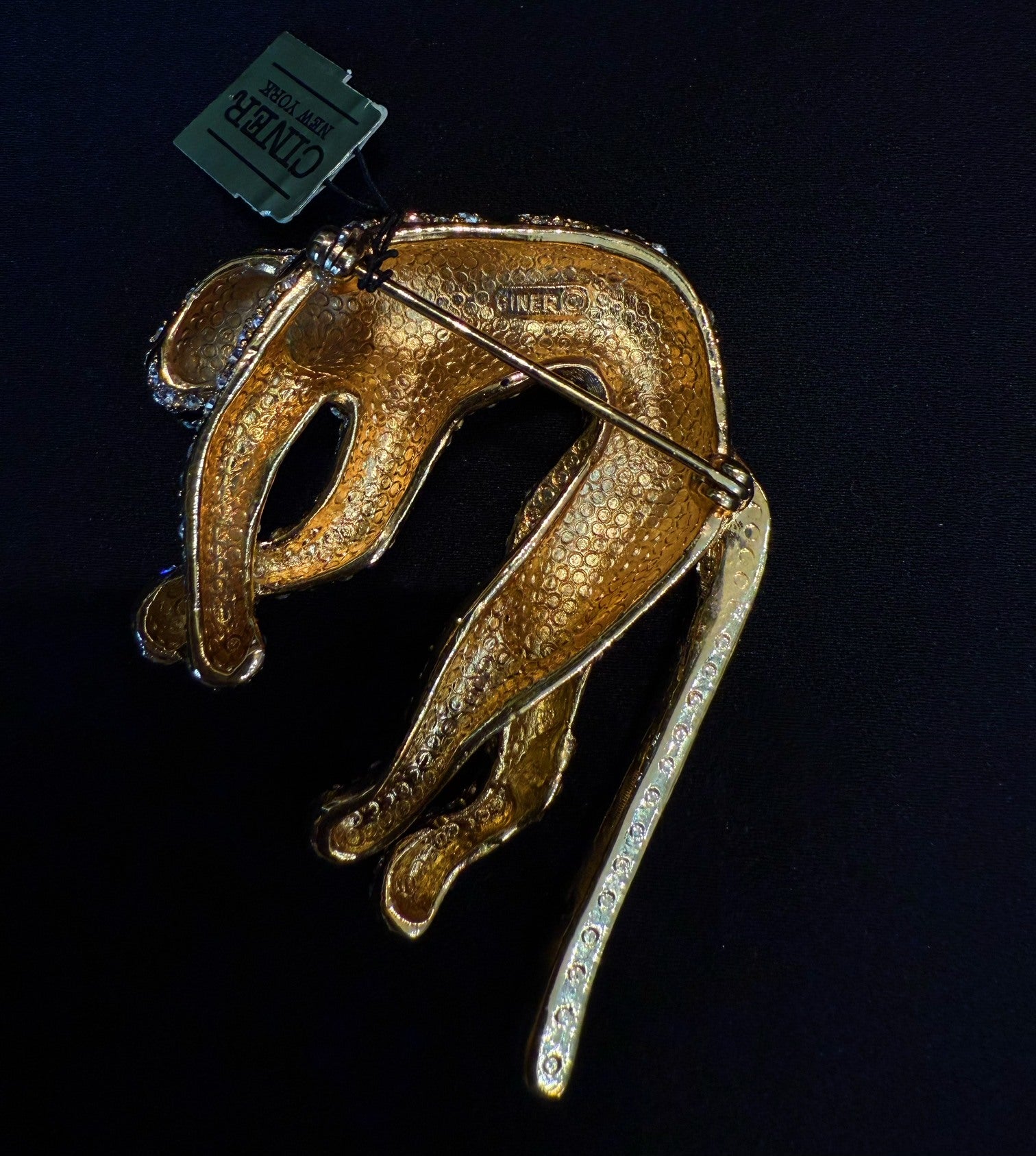 CINER Jeweled Tiger Brooch – New York