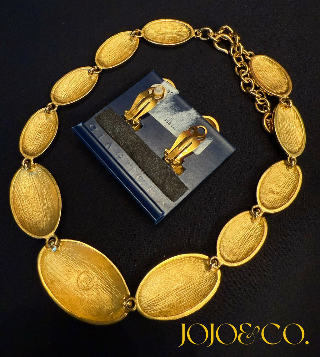 1980s Givenchy Gold-Plated Set