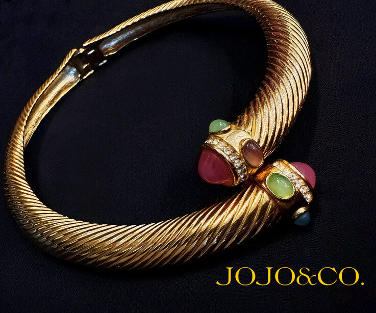 1980s Givenchy Torque Necklace