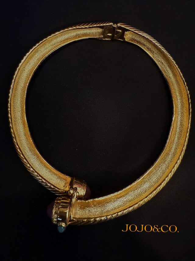1980s Givenchy Torque Necklace