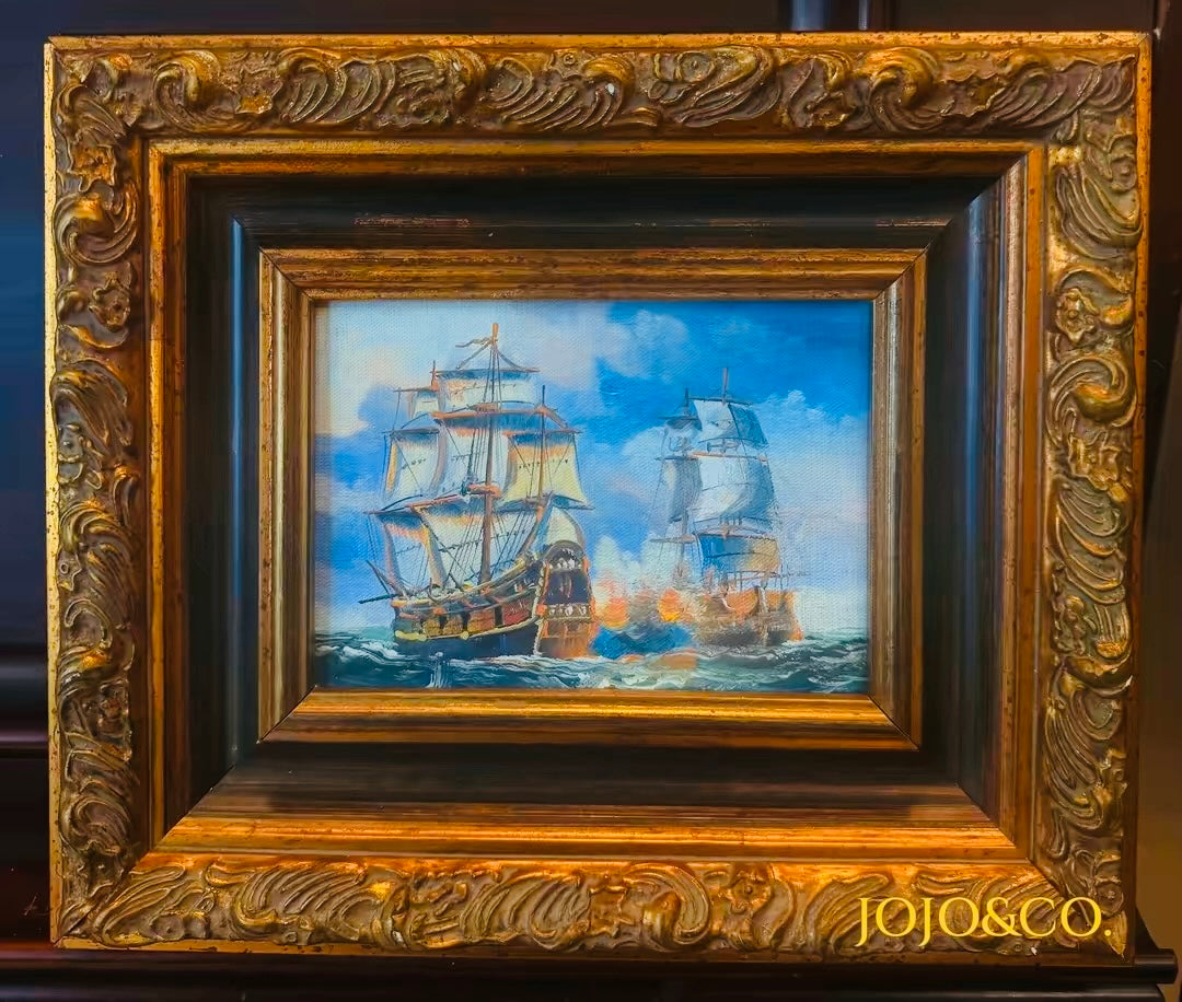 Naval Encounter at Sea